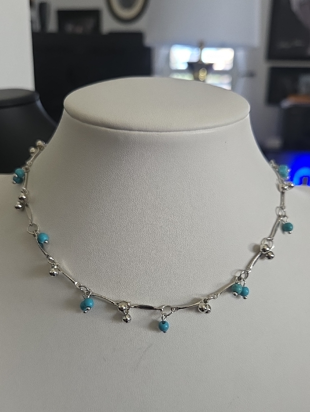 Paparazzi Sahara Social Blue Necklace NWT